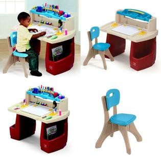 Step 2 Step2deluxe Art Master Desk Kind Children S Creative
