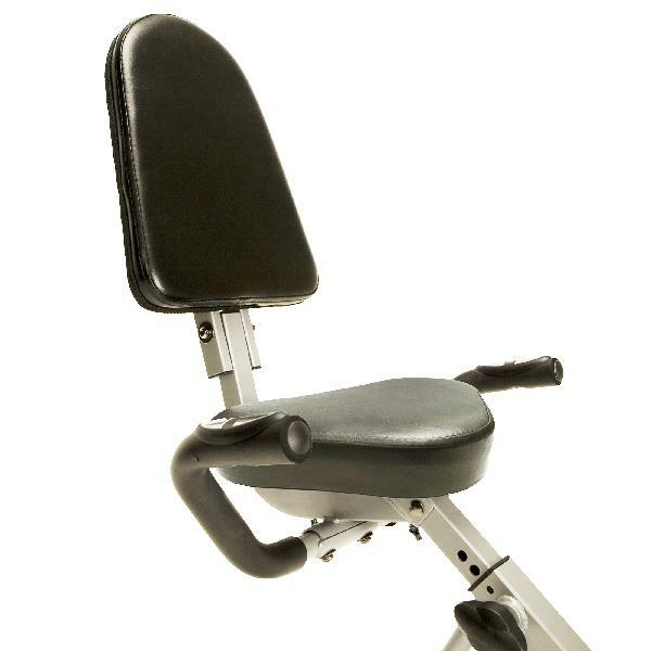 Exerpeutic Folding Recumbent Exercise Bike With Pulse W