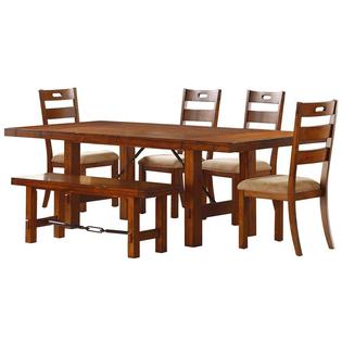 Homesullivan 6 Pc Dining Room Set Kitchen Furniture Decor Table Homesullivan 6 Pc Dining Room Set