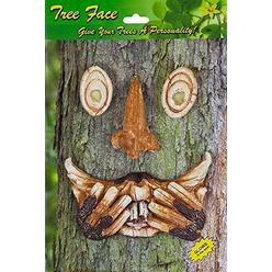 Outdoor Tree Faces Decor