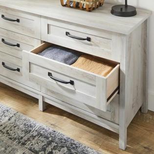 Better Homes Gardens Modern Farmhouse 6 Storage Drawer Chest Of