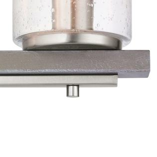 Home Decorators Collection 4 Light Vanity Lighting Bathroom Bath Brushed Nickel