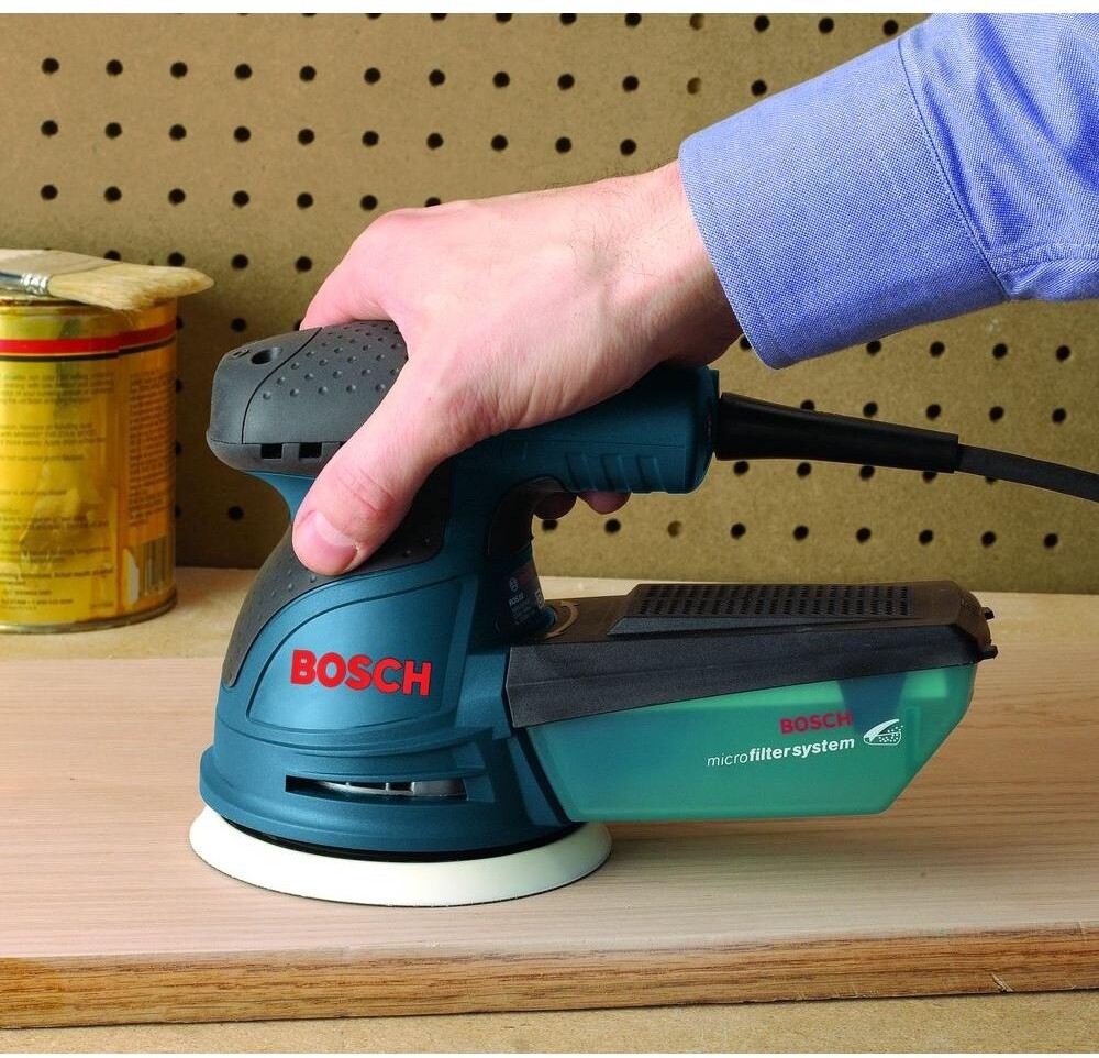 Bosch Palm Random Orbital Sander Polisher Electric 5 Inch Corded