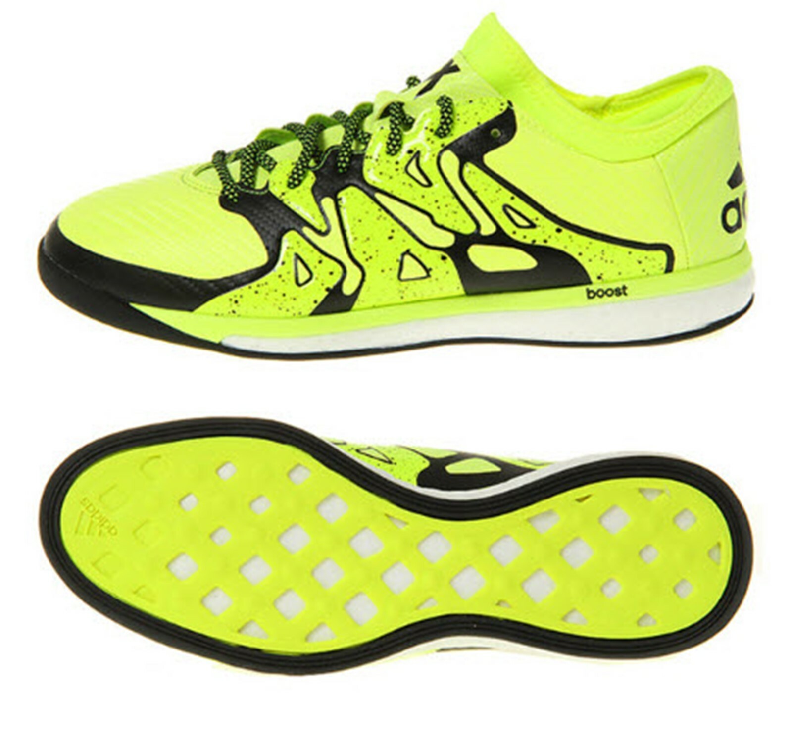 Adidas Men X 15 1 Boost Indoor Yellow Futsal Soccer Shoes Boot Shoes B Adidas Men X 15 1 Boost Indoor Yellow Futsal Soccer Shoes Boot Shoes B