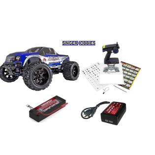 Redcat Racing Redcat 1 10 Volcano Epx Pro 4wd Monster Truck Brushless Rtr W Lipo Rer03831 Hh