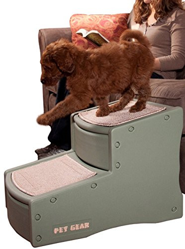 Pet Gear Easy Step Ii Pet Stairs 2 Step For Cats Dogs Up To 150 Pounds Carpet