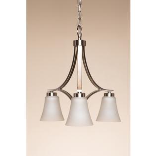 Portfolio Lyndsay 18 In 3 Light Satin Nickel Etched Gl Shaded Light Satin Nickel Etched Gl Shaded