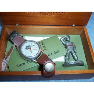 Hasbro 30th Anniversary G I Joe Commemorative Watch By Fossil 1994