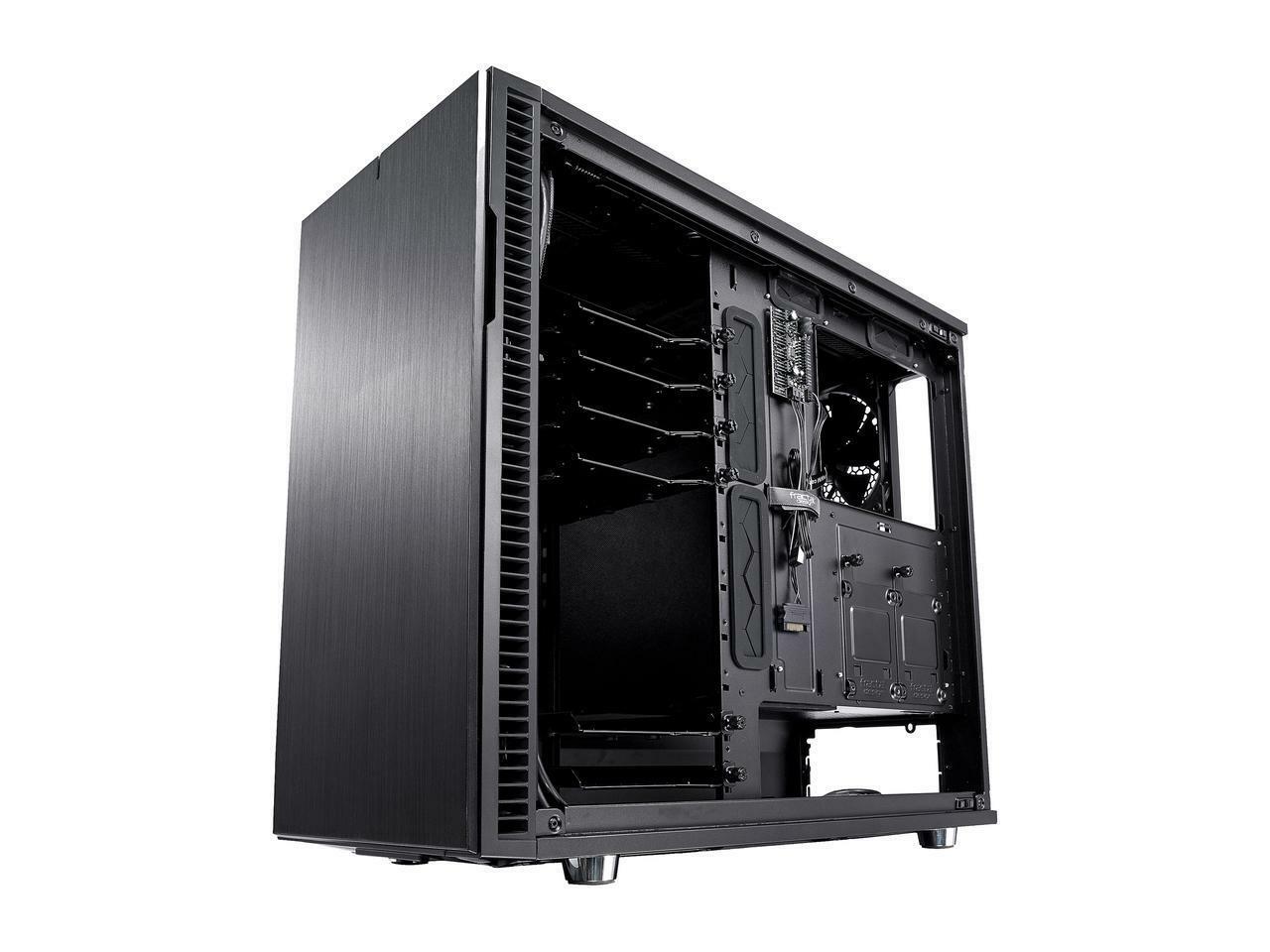 Fd Ca Def R6c Bko Fractal Design Define R6 Usb C Blackout Brushed Aluminum Steel Atx Silent Modula Fd Ca Def R6c Bko Fractal Design Define R6 Usb C Blackout Brushed Aluminum Steel Atx Silent Modula