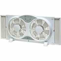 Feature Comforts Twin Window Fan