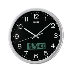 Seiko Quiet Sweep Second Hand Wall Clock Brushed