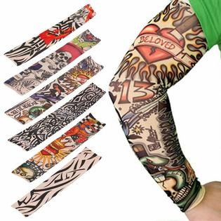 Branded Brazo Tatuajes Temporales 6 Falsas Mangas De Tatuaje