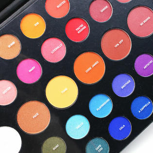 James Charles X Morphe Palette Shade Names