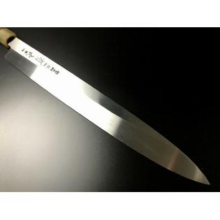 Aritsugu Japanese Chef S Knife Aritsugu Yanagi Blue Steel Honyaki 360 Mm 14 1 Rosewood
