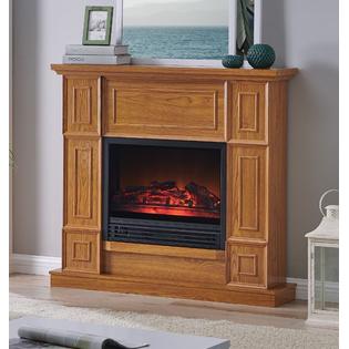 Bold Flame Electric Fireplace Heater 43 In Mantle Adjustable Flame
