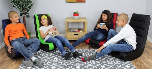 Crew Furniture Gaming Chair For Kids Teens Video Tv Movie