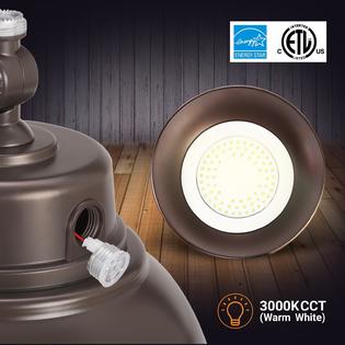 Htm Lighting Solutions Htm As10 Gn15 25w 30bz 10in Bronze