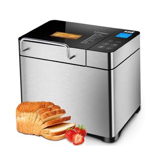 MBF-010 KBS Pro Stainless Steel Bread Machine, 2LB 17-in-1 Programmable XL Bread Make MBF-010 KBS Pro Stainless Steel Bread Machine, 2LB 17-in-1 Programmable XL Bread Make