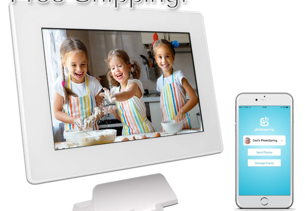 Ps101 32 Photospring 32gb 10 Inch Wifi Cloud Digital Picture Frame Battery Touch Screen Plays And Photo Slideshows Hd Ips - Digital Photo Frame Send Pictures From Phone Ps101 32 Photospring 32gb 10 Inch Wifi Cloud Digital Picture Frame Battery Touch Screen Plays And Photo Slideshows Hd Ips - Digital Photo Frame Send Pictures From Phone