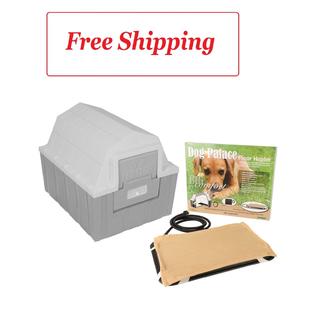 Asl Solutions Insulated Dp Hunter Dog House With Floor Heater