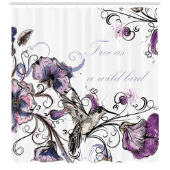 Bird Pattern Curtains