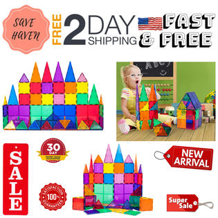Picasso Tiles Building Toys Tiles 60 Piece Magnet Building Tiles Clear Magnetic 3d Building
