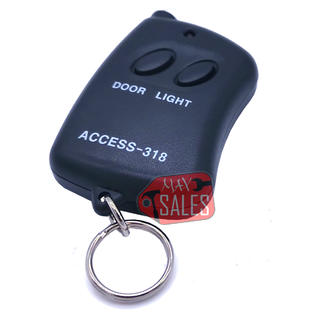 Access 318 9 Digit Code Mini Remote Control Garage Door Gate Transmitter W Mini Flashlite