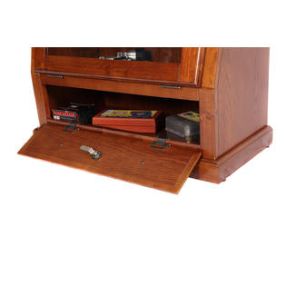 American Furniture Classics Gun Cabinet Storage Organizer Double