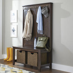 Entryway Bench And Coat Rack