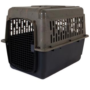Ruffmaxx Dog Travel Kennel Durable Plastic Shell Medium Pet 36 50 L X 26 20 W X 19 70 H