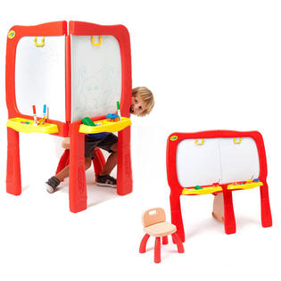 Crayola Super Duper Art Studio Easel And Desk With Chair 2
