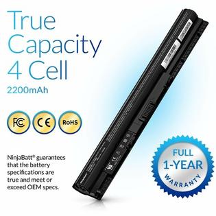 Qbyr Ninjabatt Laptop Battery M5y1k For Dell Inspiron 3451 3551 5558 5555 5755 575
