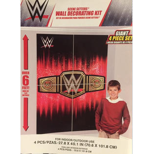 Amscan Wwe Scene Setter Happy Birthday Party Wall Backdrop 6