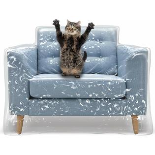 Kitty Cat Protector Pet Dog Cat Scratch Plastic Couch Sofa Cover