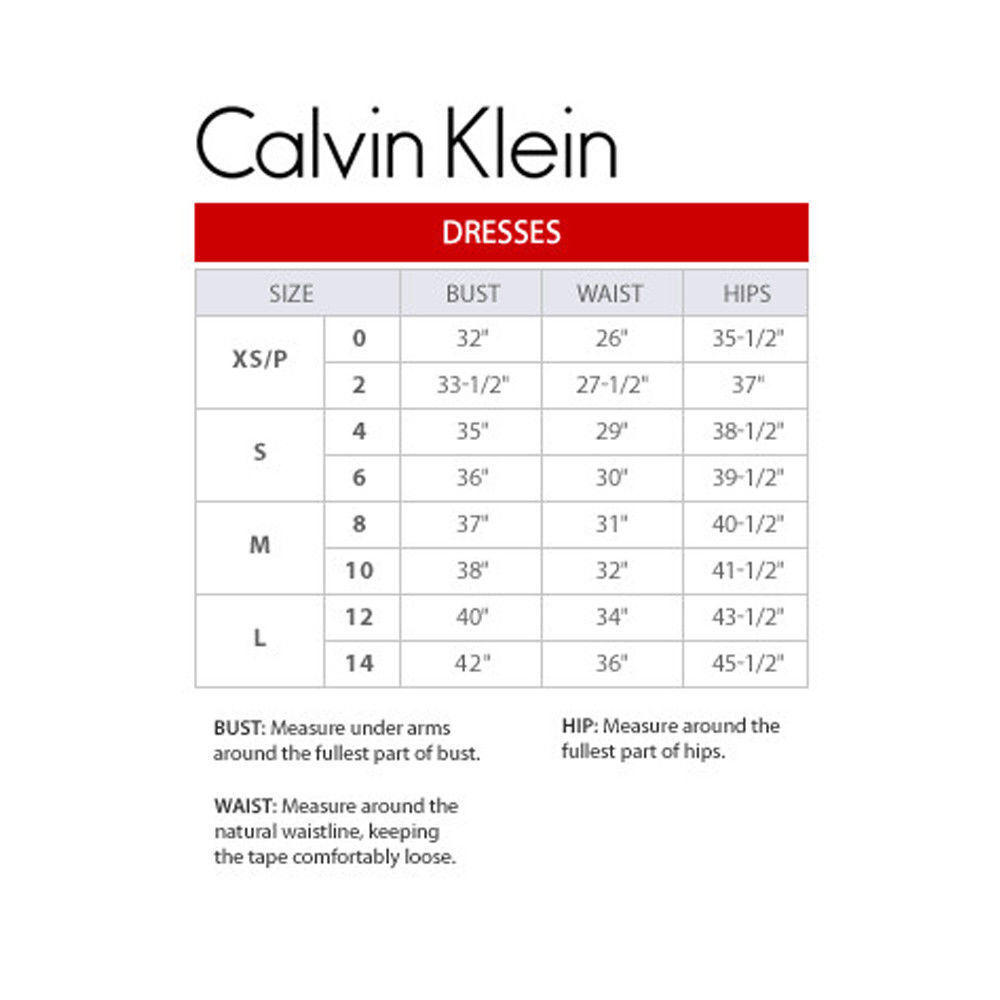 Calvin Klein Women's Petite Sleeveless Pleated A-Line Dress Black Size 8P
