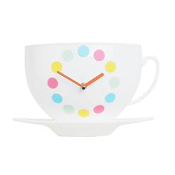 Coffee Cup Shaped Wall Clock