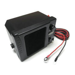 Vital All-Terrain 12V Electric Heater & Base for RV Camper Motorhome Trailer - 300 Watts Direct Wire