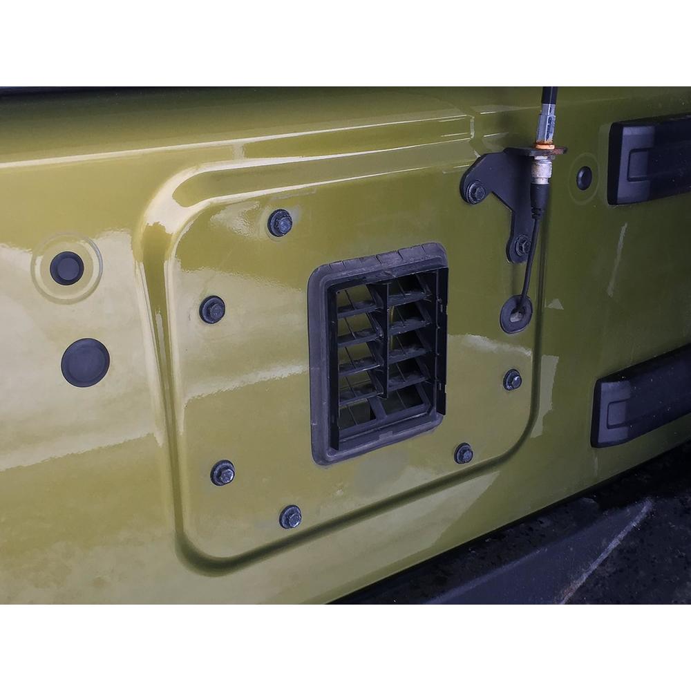 Vital All-Terrain PLASTIC Body Plugs for Jeep JK Sahara Freedom Willys Tailgate Tramp Stamp Delete
