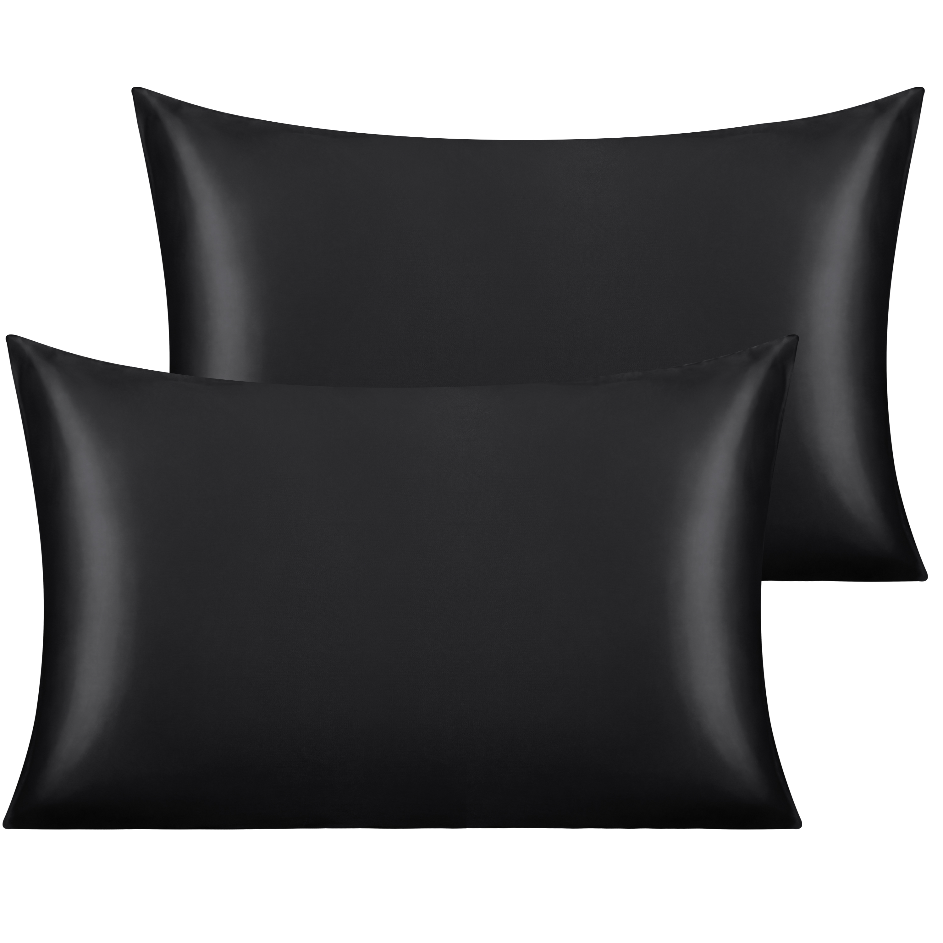 NTBAY 2 Pack Satin Toddler Pillowcases with Envelope Closure, 14 x 20 Inches