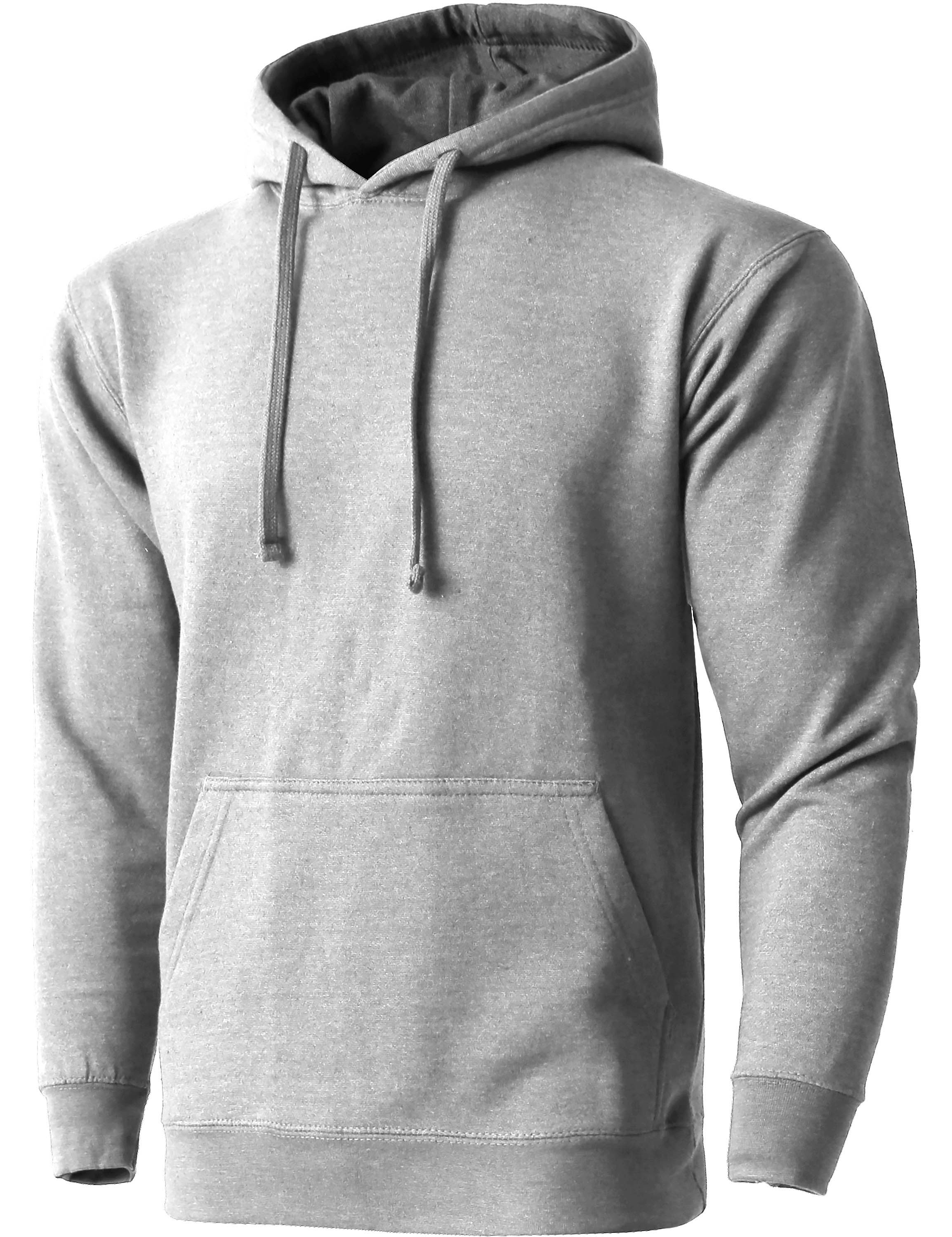 Hat and Beyond Mens Premium Pullover Hoodie Heavyweight Fleece Casual ...