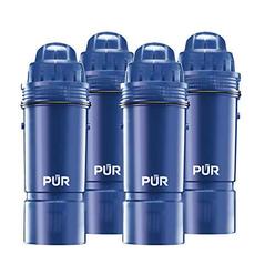 pur basic water pitcher 2-stage replacement filter (4 pack)