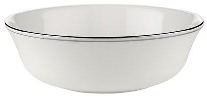 lenox vintage jewel platinum banded bone china all purpose bowl
