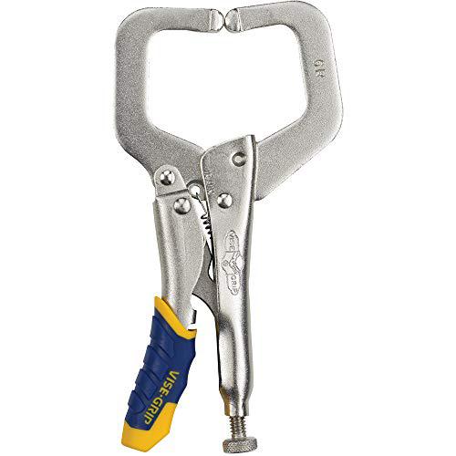 irwin tools vise-grip locking c-clamps, fast release, regular tip, 6-inch (17t)