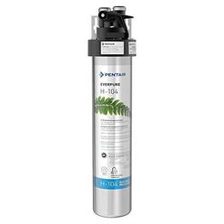 Everpure H-104 Drinking Water Filter System (EV9262-71). Quick Change Cartridge System.  Commercial Grade Water Filtration