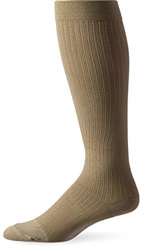 jobst mens dress knee high closed toe compression stockings, professional quality, stylish legware for all day comfort, with el