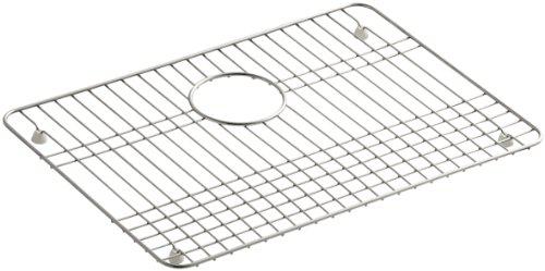 Kohler k-3192-st sink rack for ballad utility sink and select undertone and iron/tones kitchen sinks, stainless steel