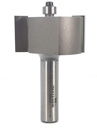 whiteside router bits 1959 rabbet bit with 1-7/8-inch large diameter and 1-inch cutting length