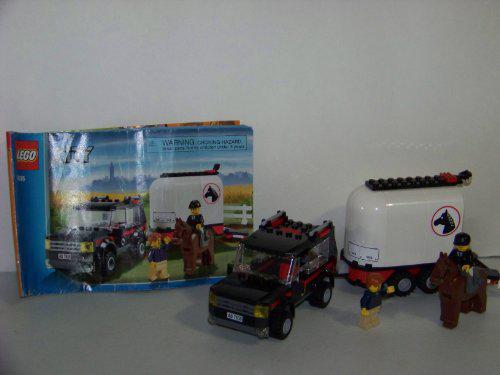 lego city limited edition set #7635 4wd with horse trailer