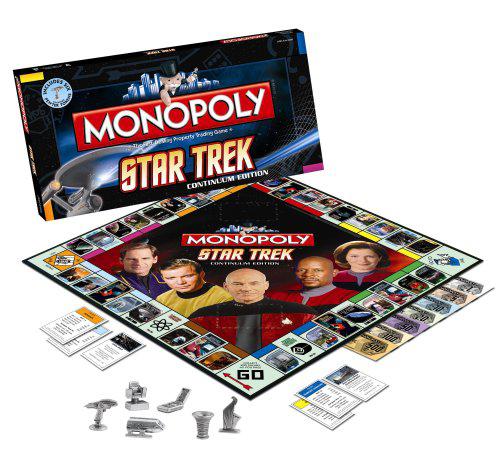 USAopoly monopoly star trek continuum