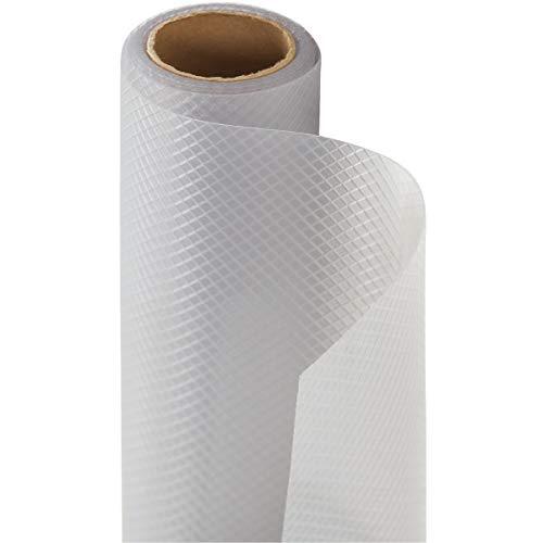 con-tact simple elegance textured liner 12" x 5ft. clear